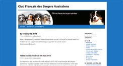 Desktop Screenshot of club-berger-australien.org