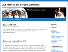Tablet Screenshot of club-berger-australien.org